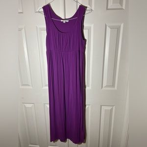 Boden Purple Maxi Dress